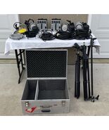 3 Dynalite 4040 Portable Studio Flash Strobe Head/1-2040 2-M1000DR/Cords... - $1,336.49