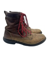 Red Wing Boots 931 Men’s 9.5 D Brown Leather Logger Work Diamondback Sole - $1,347.74 MXN