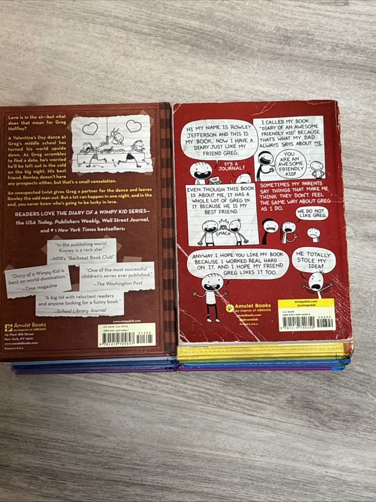 Diary of a Wimpy Kid Books Mixed Lot of 12 Hardcover Paperback Awesome Kid Humor Item image 11