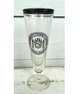 UNC Chapel Hill Vintage Pilsner Glasses, Silver Overlay - $113.05
