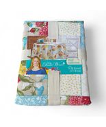 Pioneer Woman Sweet Rose Patchwork Tablecloth 70 In Round Country Farmhouse - $22.99