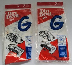 5 Vintage NIP 1994 (2-Packs) Genuine Dirt Devil Corded Hand Vac G Vacuum... - $13.49 CAD