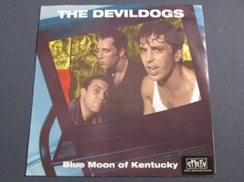 THE DEVILDOGS RADIO BEAT/BLUE MOON OF KENTUCKY 7&quot; 45 PUNK, ROCK &#39;N&#39; ROLL... - £18.68 GBP