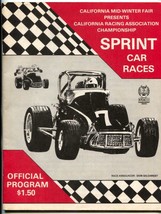 California Mid-Winter Fair Sprint Car Races Program 1983 - £48.84 GBP