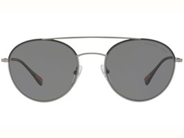 Prada PS51S 1AP-2F2 Linea Rossa Matte Gunmetal Polarized Men&#39;s Sunglasses - £123.90 GBP