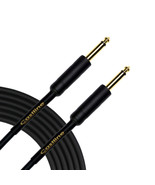 Castline Gold Guitar 1/4&quot; TS Straight Unbalanced Guitar Cable Mogami 2524 - $14.80+