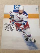 NY Rangers Signed Photo&#39;s 8 X 10  - £15.98 GBP