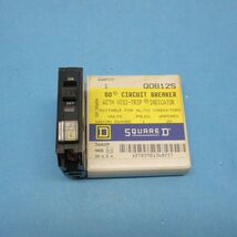Square D QOB125 NQO/NQOD Circuit Breaker 1 Pole 25 Amps 120/240VAC Visi-... - €17,16 EUR