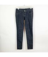 Celebrity Pink Juniors Alligator Print Skinny Jeans Mid Rise Gray Size 5 - $8.75 CAD