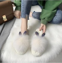 Lovely Women Cotton Slippers Cute Rabbit Shape Home Floor Soft Flip Flop Female  - £26.21 GBP