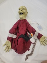 Halloween Shaking Scarecrow Witch 53&quot; Hanging New No Lights/Hair/Feet VIDEO - $322.92 MXN
