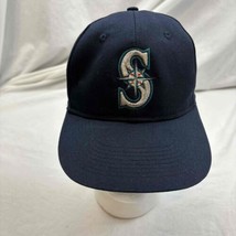 OC Sports Mens Baseball Cap Blue Embroidered MLB Seattle Mariners One Size - £12.66 GBP