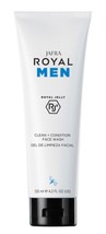 Jafra Royal Men Royal Jelly Clean+Condition Face Wash 4.2 FL OZ - £14.68 GBP