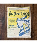 The Desert Song 1926 Hammerstein Romantic Operetta Vintage Sheet Music - $185.41 MXN