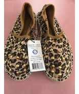 chatties Cheetah fashion studded shoes/ sandals 5-6 - $29.69