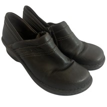 Josef Seibel Brown Slip-On Clogs Comfort Leather Classic Size 40 9 9.5 W... - $69.75 CAD