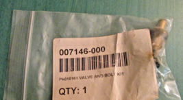 Viking Oven/Cooktop VALVE &amp; BOLT KIT - 007146-000 / PA010161 - New! - £64.09 GBP