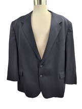 Ferracii Options Dark Navy Blue 100% Wool Men&#39;s Suit Coat - $10.88