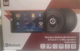 Dual XVM279SPK2 7" Digital Multimedia Receiver (NO CD) Two 6.5" 2-Way Sp... - €85,24 EUR