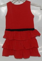 Chicka D Collegiate Licensed Georgia Bulldogs 4T Ruffled Red Dress image 2