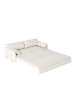 Queen Pull Out Sofa Bed 3-in-1 Convertible Velvet with Side Storage - $555.99