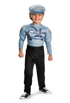 B0Y`S COSTUME SIZE ( 7-8 ) DISNEY CARS FINN McMISSILE- MUSCLE ARMS NEW - £15.92 GBP