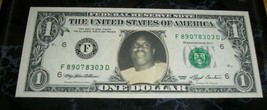 1993 Shaquille O&#39;neal Shaq $1 Dollar Federal Reserve Note Novelty Cash Currency - £35.38 GBP