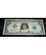 1993 SHAQUILLE O&#39;NEAL SHAQ $1 DOLLAR FEDERAL RESERVE NOTE NOVELTY CASH C... - £35.97 GBP