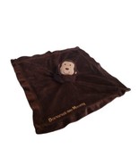 Carter's Bananas Over Mommy Monkey Brown Plush Satin Baby Security Blanket Lovey - $17.82