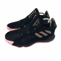 [FV8624] Mens Adidas Dame 6 Signal Pink Size 7.5 U.S. #779001 Damian Lil... - £52.69 GBP