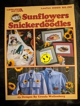 More SUNFLOWERS AND SNICKERDOODLES -Ursula Wollenberg, Leisure Arts Leaf... - £7.11 GBP