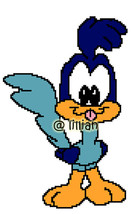 Baby Road Runner Cross Stitch Pattern - $2.95