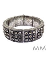 Sterling Silver 925 Heavy Wide Link Bracelet 117 Grams! Ornate Design - $950.00