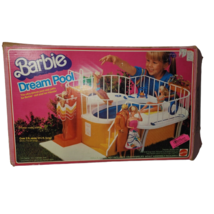 Vintage 1980 Mattel Barbie Dream Pool Not Complete # 1481 In Original Box - £96.43 GBP