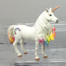 UNICORN Horse with Rainbow Mane 5&quot; Fantasy Figure 2015 Schleich Bayala - £9.49 GBP