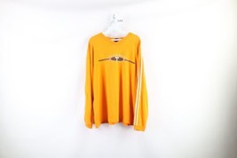 Vintage 90s Mens XL Faded Spell Out University of Tennessee Long Sleeve T-Shirt - £31.54 GBP