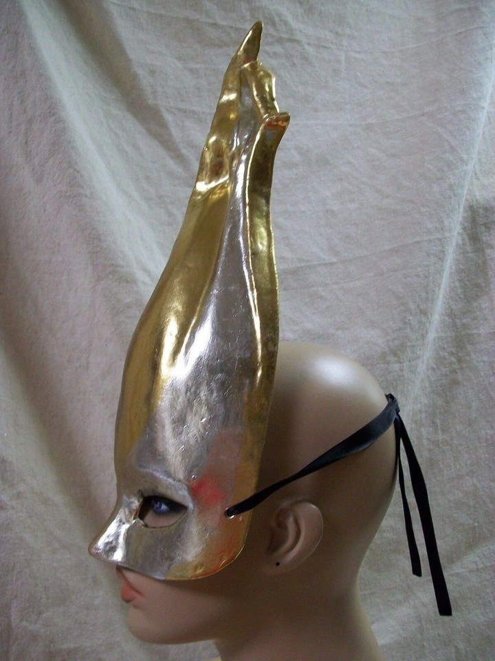 Gold Silver Burning Passion Mask Flame Fire God Hephaestus Goddess Hestia Venus Item image 11