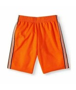 Athletic Works Boys Active Mesh Shorts X-Small (4-5) Orange Side Stripe - $197.20 MXN