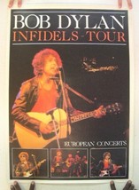 Bob Dylan Poster Infidels Tour - $88.40