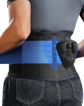 Back Brace with 3D Massage Lumbar Pad 6 Flexible Supports Ultra breathable Airme - $53.08