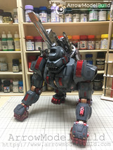 ArrowModelBuild Zoids Iron Kong PK (Custom Black) Built &amp; Painted Model Kit - £1,014.51 GBP