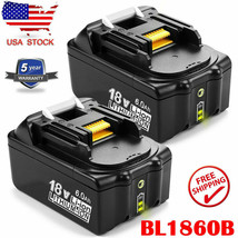 For Makita BL1850B-2 18 Volt LXT Lithium-Ion 6.0Ah Battery 2Pack BL1860B... - £36.02 GBP