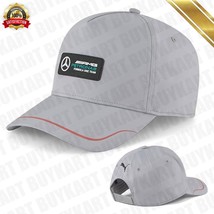 Mercedes AMG Petronas Motorsport Baseball Cap PUMA Unisex Gray - £45.38 GBP