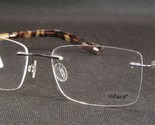 Inface Danish Design if1620G 031 Grey /Tortoise RARE EYEGLASSES 55-17-145mm - $93.47