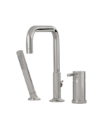 Aquabrass 27513 3-piece Deck Mount Tub Filler with Handshower - $678.88 CAD