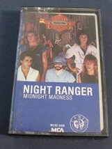 *TESTED*NIGHT RANGER MIDNIGHT MADNESS CASSETTE TAPE MCAC 5456 &quot;SISTER CH... - $3.95