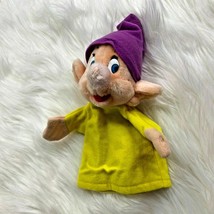 Disneyland Hand Puppet Snow White 7 dwarves Dwarf Dopey Dopy - £6.95 GBP