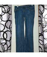 Old Navy Maternity woven Waistband boot, cut stretch, jeans size 6 long - £15.48 GBP