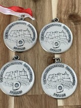 Set Of 4 Commemorative Medals In Honor Of Memorial Walking Tours Itzling 1991-94 - £11.79 GBP