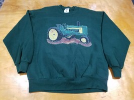 Charles Freitag John Deere Tractor Sweater Size XL - £27.18 GBP